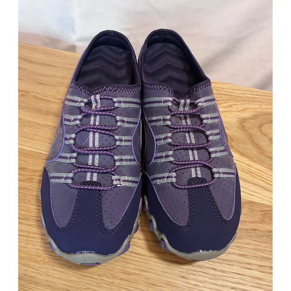 Vintage Avon Walk Sneakers Size Womens 8 Purple Bungee Slip On Gorpcore